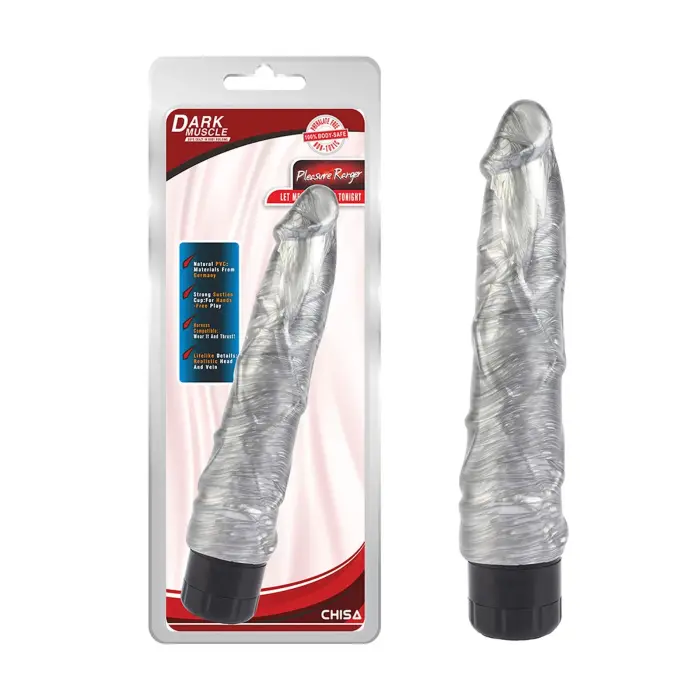 Pleasure Ranger-Silver вибратор – 22.5 см (8.8″) – серебристый