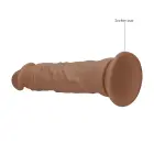 Реалистичный дилдо без яичек – 25 cm (10″) – телесный — Фото 6