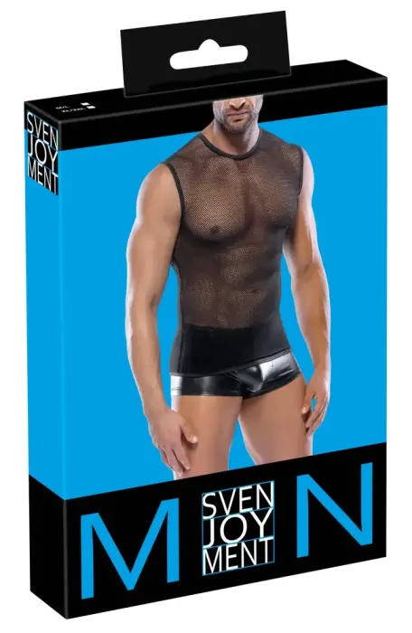 Men's Mesh Shirt – M/L – Black