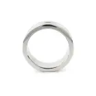 Mr. Steel Single Grooved dzimumlocekļa gredzens – 4.5 cm – sudraba — Foto 4