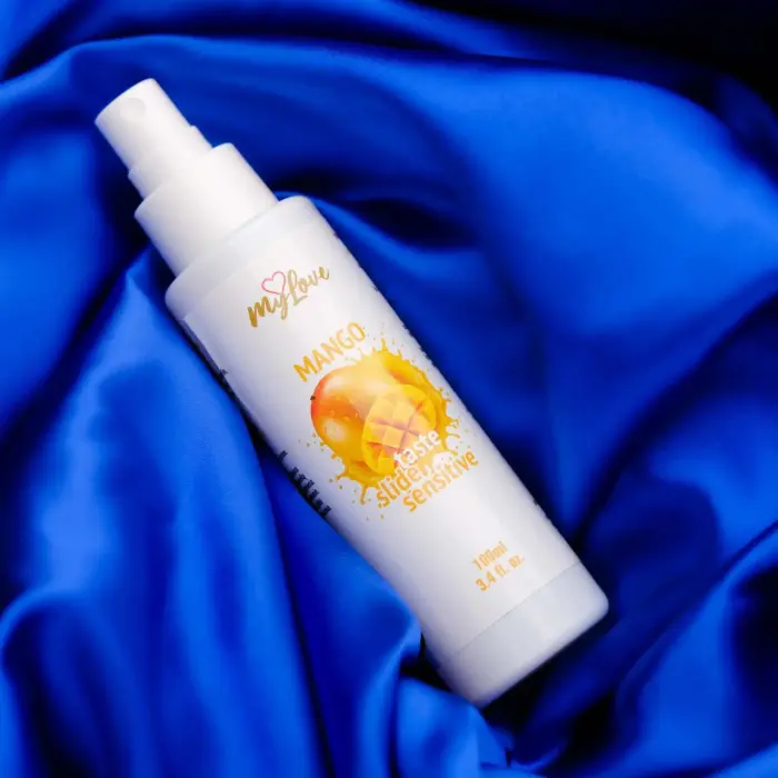 MyLove Taste Slide Sensitive Mango lubrikants ar garšu – 100 ml Foto 7