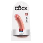 King Cock reālistisks dildo – 15 cm (6″) – miesas krāsa — Foto 1