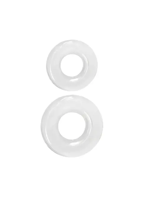Renegade Double Stack Cock Ring – Clear