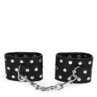 KINK reguleeritavad mustad randme köidikud neetidega 19-24cm x 5.5cm — Foto 3