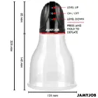 Jamyjob XPAND LITE Intimate Wellness Pump – 22.5 cm – Grey — Photo 3