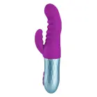 FemmeFunn Essenza Purple вибратор с двойным действием и функцией толчков – 24.4 см (9.6″) – фиолетовый — Фото 5