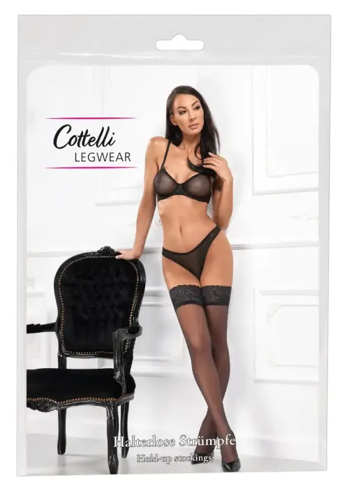 Cottelli LEGWARE zeķes – melnas