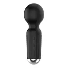 Uzlādējams mini vibrators ar 20 funkcijām – melns — Foto 1