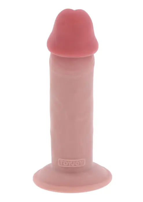 TOYJOY Get Real Deluxe Thick Dildo – 18 cm (7″) – Skin