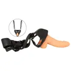 Realistixxx Strap-On Hollow – õõnes strapon – silikoon – kunstnahk — Foto 2