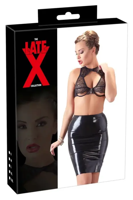 Latex Skirt – Knee-length – L