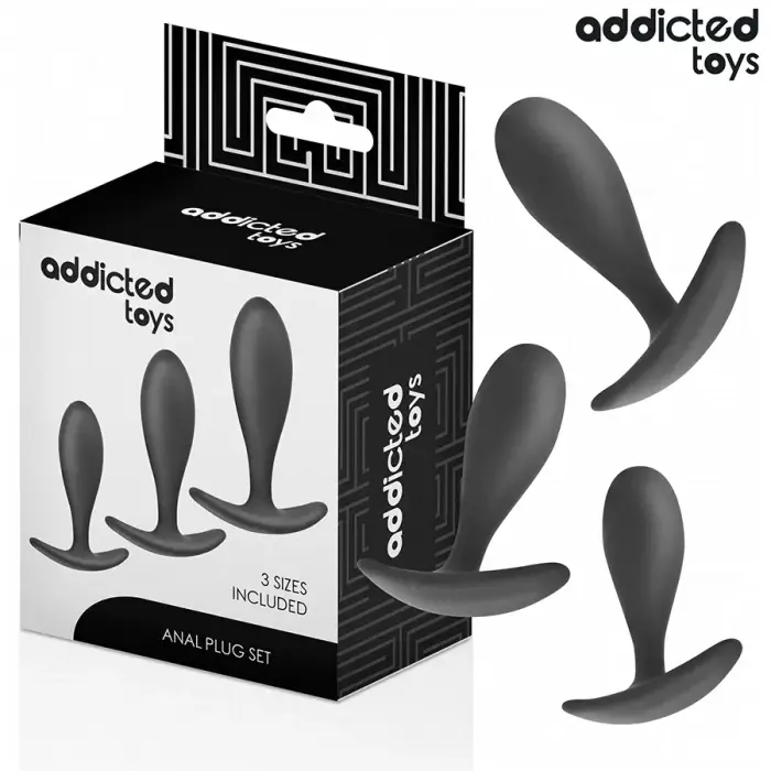 Addicted Toys Progressive Anal Plug Kit Model 2 – 3-Piece Set