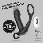 CRUSHIOUS MAGOO Prostatas masieris ar erekcijas gredzenu un tālvadības pulti – 14 cm — Foto 2