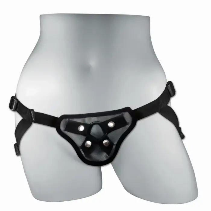 Sportsheets Ember – adjustable strap-on harness – black