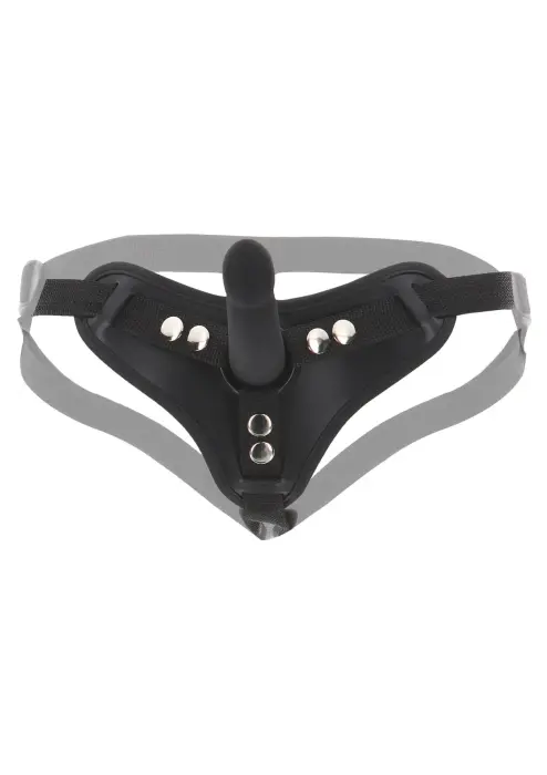 TABOOM Strap-On Harness with Dong – Black