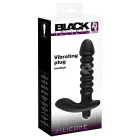 Black Velvets vibrējošs spraudnis – M – 17 cm – Black Foto 1