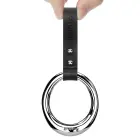 Pinnacle Pro Prime Grip Cock Ring – stainless steel – size M – blue — Photo 9