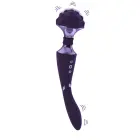 Shiatsu гибкий wand вибратор – 18 cm (7″) – фиолетовый — Фото 3