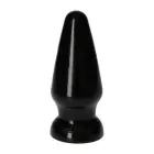 Итальянская анальная пробка – 16.5 cm (6.5″) – Черная — Фото 1