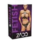ZADO nahast keharakmete komplekt – must – 2XL — Foto 1