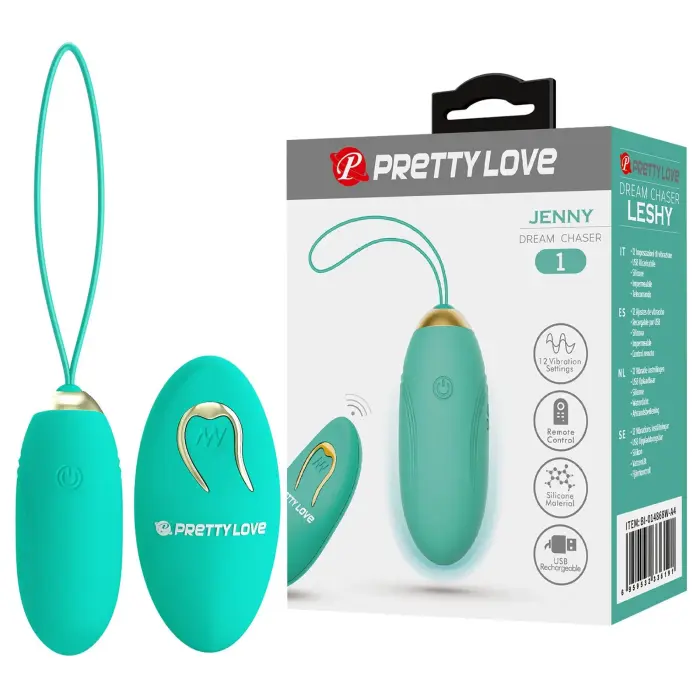 PRETTY LOVE - JENNY Dream chaser 1 виброяйцо – зеленое