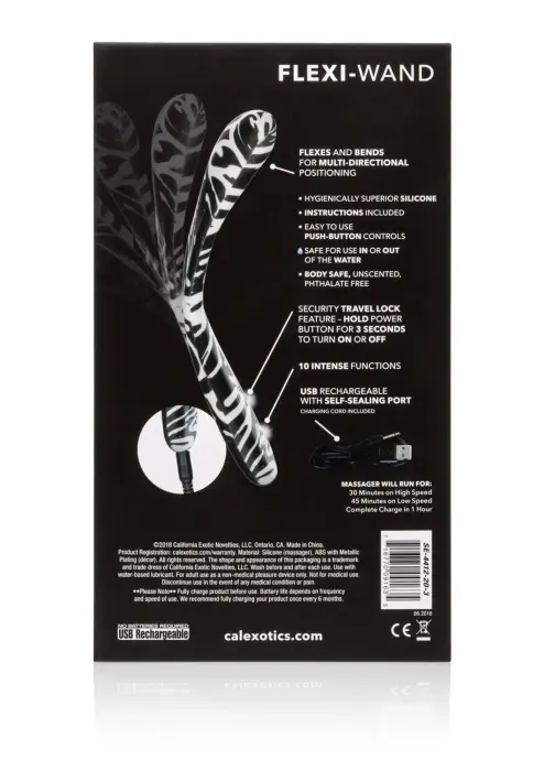 Hype FlexiWand daudzkrāsains vibrators – daudzkrāsains Foto 8