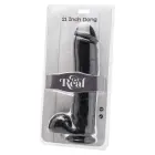 TOYJOY Get Real Realistic Dildo – 28 cm (11″) – Black — Photo 2