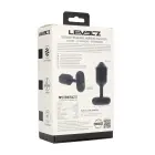 LEVELZ Vibrating Silicone Hexagonal Plug – M – Black — Photo 2