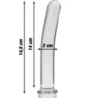 Ibiza Nebula Series Model 8 stikla dildo – 14.5 cm (5.7″) — Foto 3