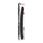 Realistiškas dvipusis dildo – 42 cm (16.5″) – Juodas — Nuotrauka 2