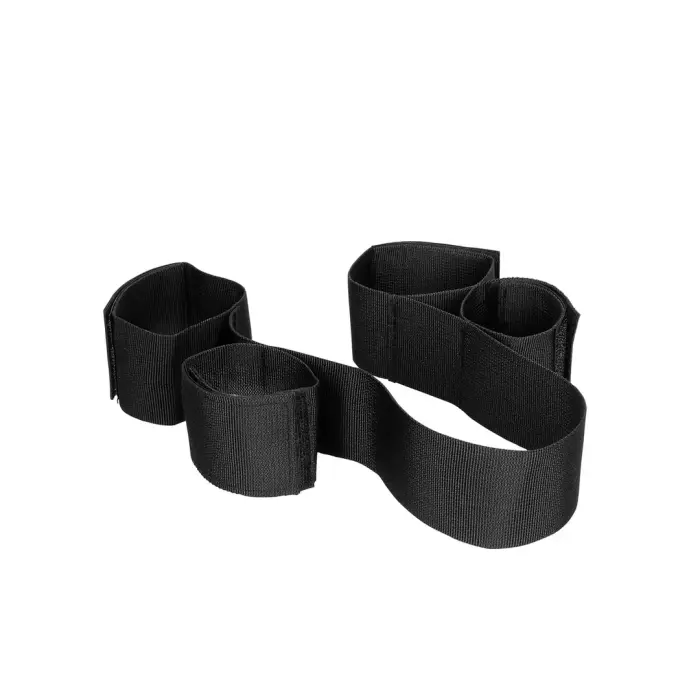 Adjustable Hand and Ankle Restraints Set - Black Foto 3