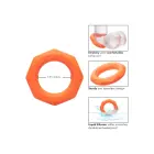 Alpha Sexagon varpos žiedas – oranžinis — Nuotrauka 4