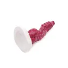 Kiotos Monstar Beast dildo – 20.5 cm (8″) – Sarkans/balts — Foto 8