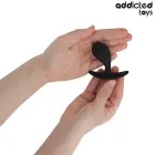 Addicted Toys Silicone Intimate Plug Set Model 3 – 3 Sizes – Black — Photo 6
