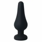 Intense Pipo L silikona anālais spraudnis – 13 cm – Melns — Foto 4
