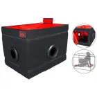 Secret Dome La Niche модульный игровой бокс для уединения – чёрно-красный – 85x60x60 cm — Фото 1