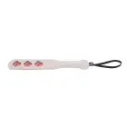 Sportsheets S&M Peaches ‘n CreaMe Faux Leather Paddle – Cream & Orange – 32 cm — Photo 4