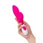 A-TOYS Lilu вибратор с клиторальным стимулятором – 20 см – розовый — Фото 5