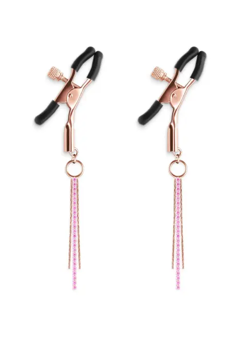 Bound Adjustable Nipple Clamps – Rose Gold