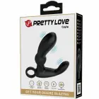 Анальный вибратор с пультом управления Pretty Love Cayla – черный — Фото 9
