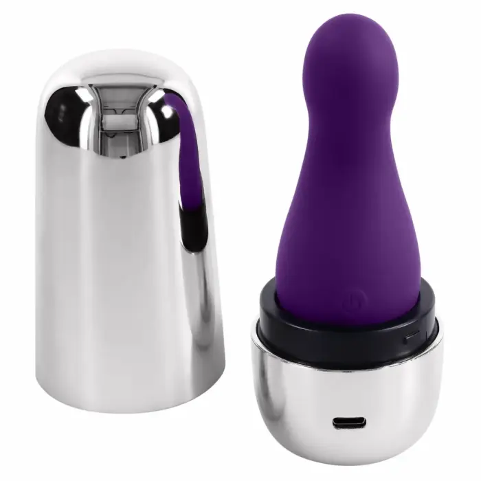 Мини-вибратор Playboy The Jet Set Vibe – 11 см (4.3″) – фиолетовый