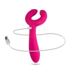 Divpusējais pāru vibrators – melns — Foto 8