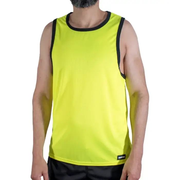 Macho CMV001 – sports T-shirt – yellow – S/M