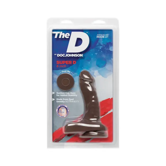 Super D reālistisks dildo – 15 cm (6″)