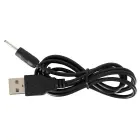 Black Velvets перезаряжаемые анальные бусины – 21 см – Black Фото num