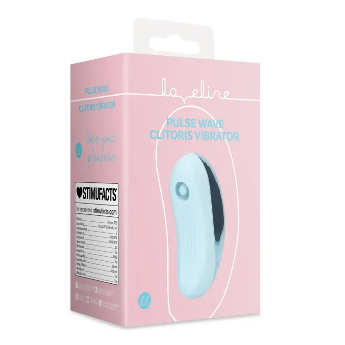 Pulse Wave Clitoris Vibrator - Arctic Blue Photo
