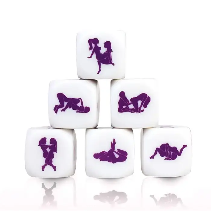 Lesbiešu Kamasutra kauliņi 25 mm