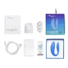 We-Vibe Match Couples Vibrator with Remote – Blue — Photo 5