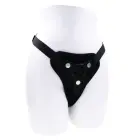 Sportsheets Hidden Pocket Strap-On Set with Remote Vibrator – Black — Photo 10