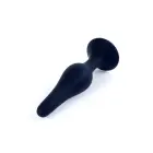 Силиконовая анальная пробка – 12.5 cm (4.9″) – Черная — Фото 3